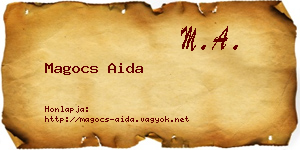 Magocs Aida névjegykártya